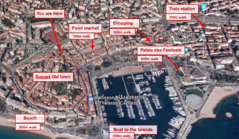 Forville Cannes Zewnętrze zdjęcie